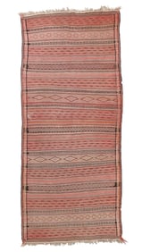 Veramin Area Kilim, Persia, Ca. 1930, 4'9'' x 11'0''