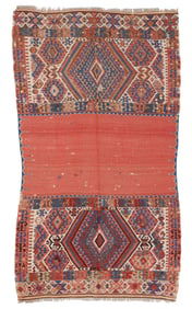 Fethiye Kilim, Turkey, Ca. 1900, 5'8'' x 10'0''