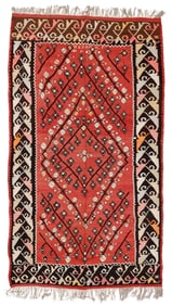 Sarkoy Kilim, Balkans, Early/Mid 20th C., 6'9'' x 12'0''