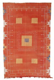 Silk Kilim, Morocco, Mid/Late 20th C., 6'2'' x 9'7''