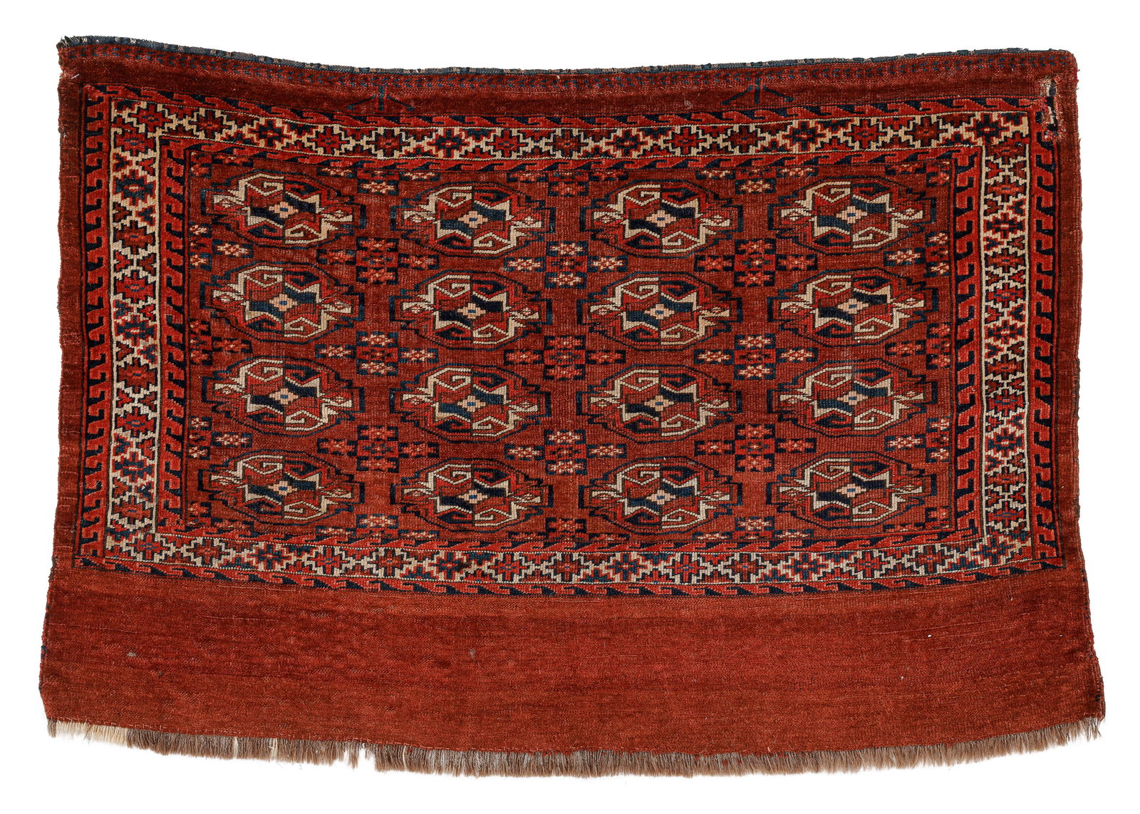 Yomud Chuval, Turkmenistan, Ca. 1875, 3'9'' x 2'5'' (1 of 4)