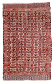 Tekke Main Rug, Turkmenistan, Early 20th C., 6'2'' x 10'1''