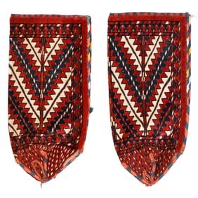 Pair of Yomud Tent Trappings/Ok Bash, Turkmenistan, Ca. 1875