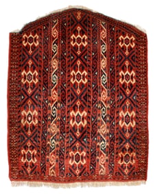 Yomud Cover, Turkmenistan, Ca. 1875, 3'3'' x 4'1''