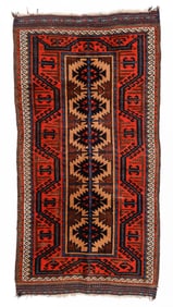 Baluch Rug, NE Persia, Late 19th C., 2'7'' x 5'0''