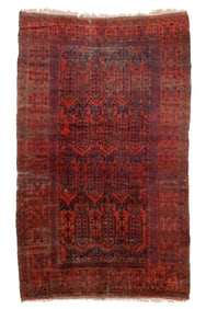 Timuri Baluch Main Rug, Afghanistan, Late 19th C., 6'6'' x 10'10''