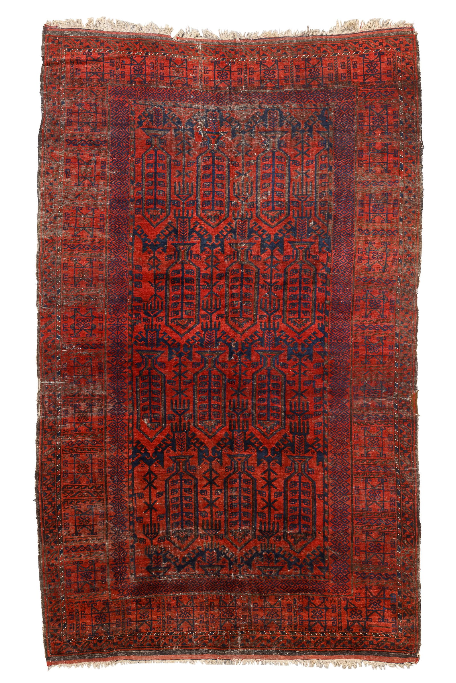 Timuri Baluch Main Rug, Afghanistan, Late 19th C., 6'6'' x 10'10'' (1 of 4)