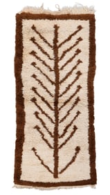 Central Anatolian Tulu Rug, Turkey, Mid 20th C., 2'11'' x 6'6''