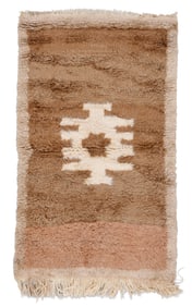 Central Anatolian Tulu Rug, Turkey, Mid 20th C., 3'8'' x 6'0''