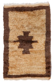Central Anatolian Tulu Rug, Turkey, Mid 20th C., 2'8'' x 4'2''