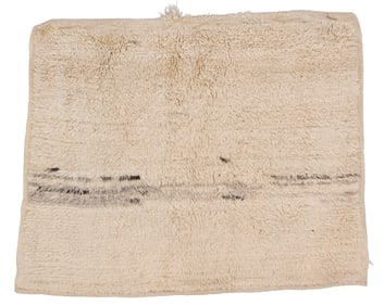 Central Anatolian Tulu Rug/Shepherd's Cloak, Turkey, Mid 20th C., 5'8'' x 4'6''