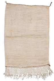 Central Anatolian Tulu Rug, Turkey, Mid 20th C., 3'8'' x 5'3''