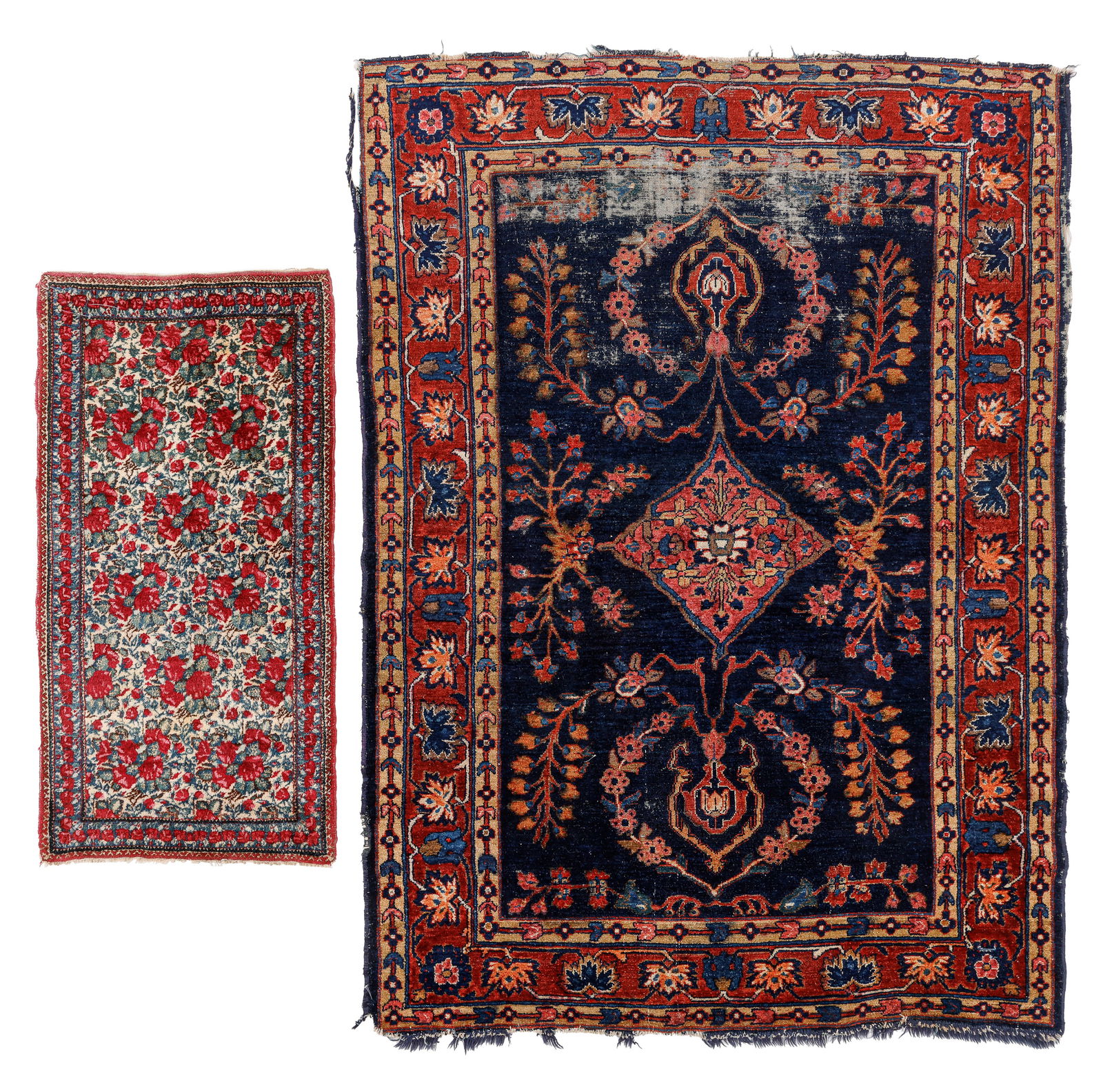 2 Persian Rugs, Early 20th C. (1 of 4)