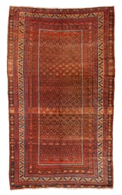 Baluch Main Rug, Persia/Afghanistan, Early/Mid 20th C., 6'9'' x 11'5''