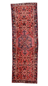 Heriz Rug, Persia, Late 20th C., 3'3'' x 9'11''