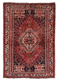 Shiraz Rug, Persia, Late 20th C., 3'9'' x 5'4''