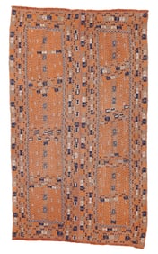 Embroidered Wool Flatweave, Iraq, Mid 20th C., 5'2'' x 8'6''