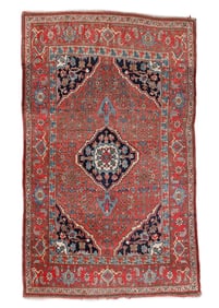 Bidjar Rug, Persia, Ca. 1880, 4'0'' x 6'4''