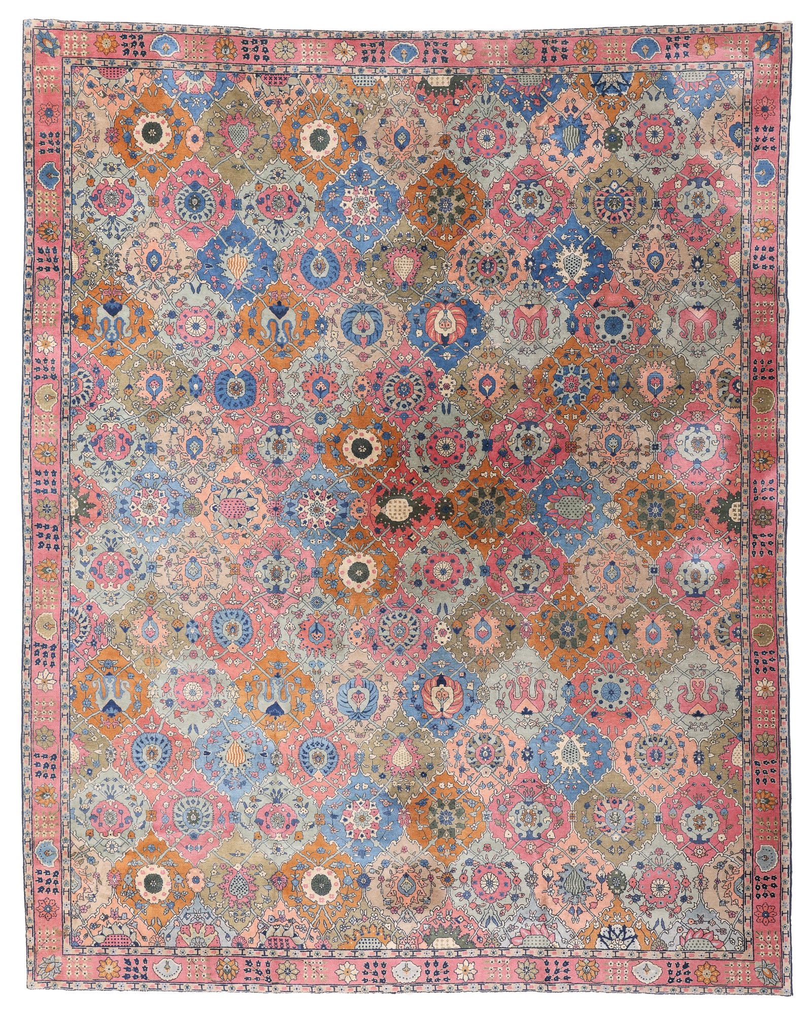 Mansion Size Tabriz Rug, Persia, Early 20th C., 13'10'' x 17'6'' (1 of 5)