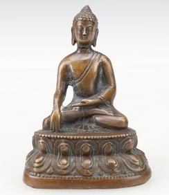 Tibetan Bronze Figure of Buddha