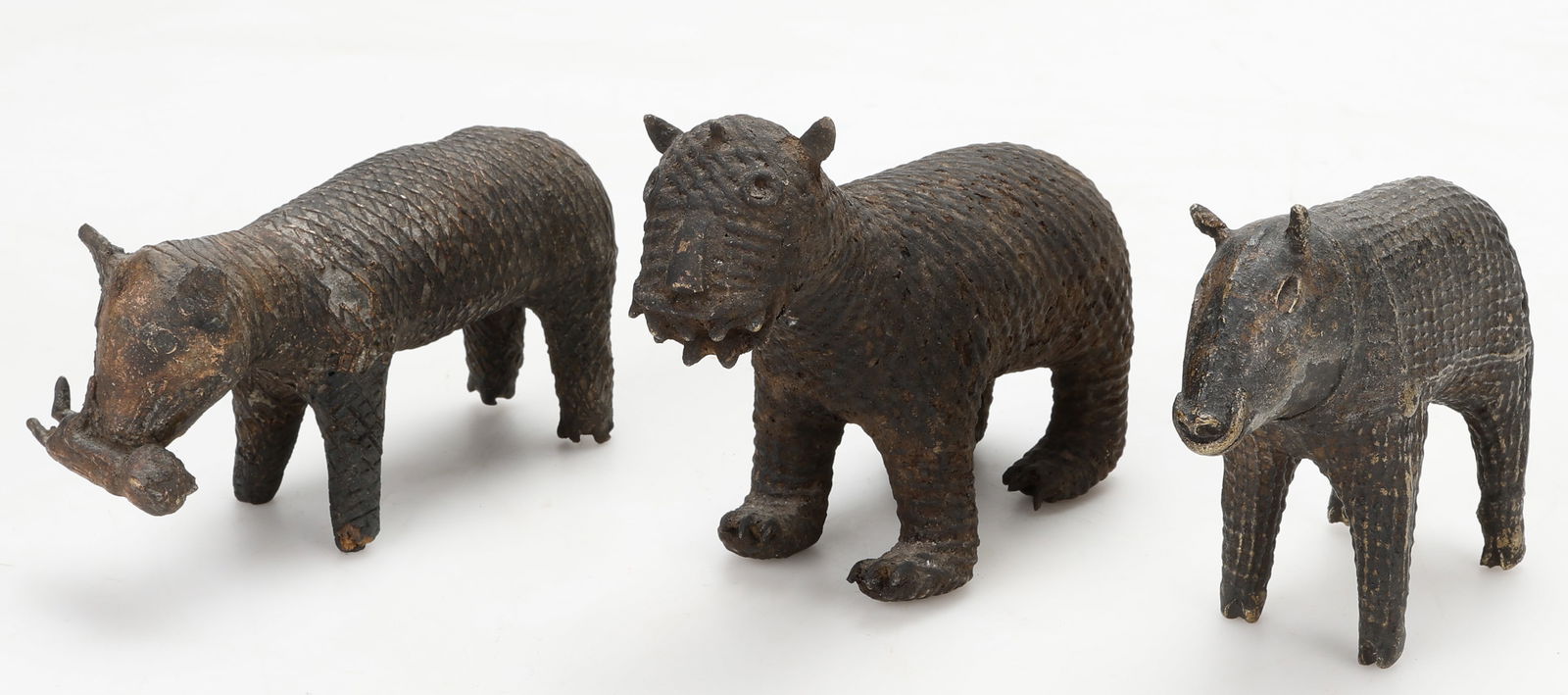 3 Kondh Metal Animal Figures, Orissa, India, 19th/20th C. (1 of 5)