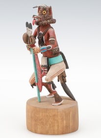 Native American Hopi Kachina Doll By Roy Tawa Hongva