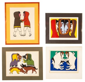 Simon Tookoome (Inuit, 1934-2010) 4 Works