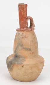 Single Spout Vessel, Central Coast, Ecuador, C.1500-500 BCE, Chorerra Culture