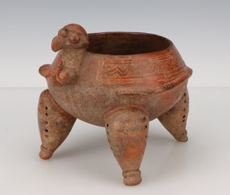 Pre-Columbian Pottery Transformational Effigy Bowl