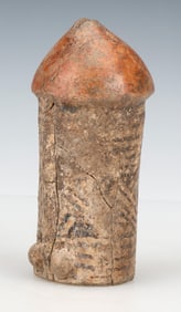 Pre-Columbian Nicoya Pottery Phallus, Costa Rica