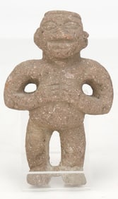Costa Rican Carved Volcanic Stone Figure