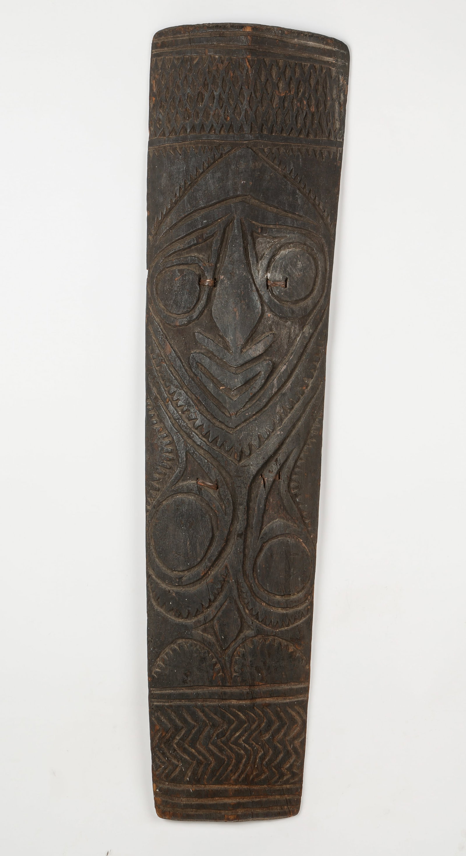 Washuk Shield, Middle Sepik River Region, PNG, 61" x 15" (1 of 3)