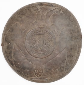 Carved Ritual Bowl, PNG, Late 19th/Early 20th C.