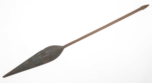 Canoe Paddle, Papua New Guinea, Early 20th C