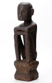 Ifugao Bulul Rice God, Philippines, Early-Mid 20th, H: 20"