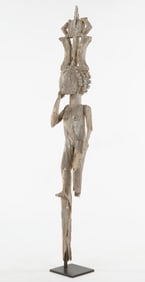 Madagascar Ancestor Figure, H: 50"