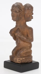 African 3-Headed Ewe Shrine Figure