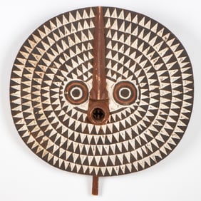 African Bobo or Bwa Sun Mask, Burkina Faso
