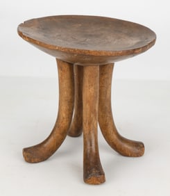 Karamajong Stool Headrest, Uganda, H:10.5"