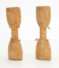 Two African Musical Percussion Rythym Shaking Instruments