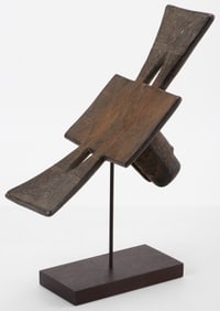 African Wooden Stool, Dem. Rep. of Congo.