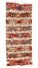 Central Anatolian Kilim, Turkey, Ca. 1800, 4'9'' x 11'5''