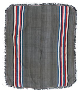 Aymara Poncho, Lake Titicaca Region, Dept. of La Paz, 19th Century: Aymara Poncho, Lake Titicaca Region, Dept. of La Paz, 19th CenturyAlpaca warp and weft with natural dyes | 4'10" x 5'10" (147 x 178 cm)This mint-condition ceremonial poncho, once worn by a mallku