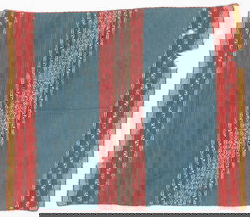 Aymara Woman's Ahuayo, Dept. of Potosi, 16-18th C.: Aymara Woman’s Ahuayo, Dept. of Potosí, 16th–18th C. Alpaca fiber with natural dyes. This exceptionally rare colonial-period ahuayo is a ceremonial mantle woven by Aymara women in Northern