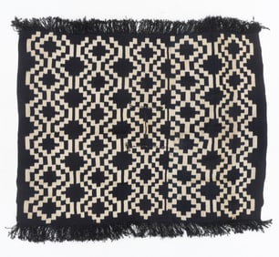 Mapuche Culture Poncho, Southern Patagonia, 20th C.