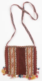 Chuspa Ceremonial Coca Bag, Belen, Dept. of Oruro, Late 18th/Early 19th C.
