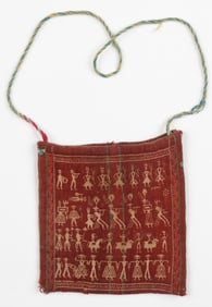 Man's Chuspa Ceremonial Coca Bag, Charazani, Dept. of La Paz, 19th C.