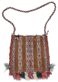 Aymara Chuspa Coca Bag, Early to Mid 19th C.