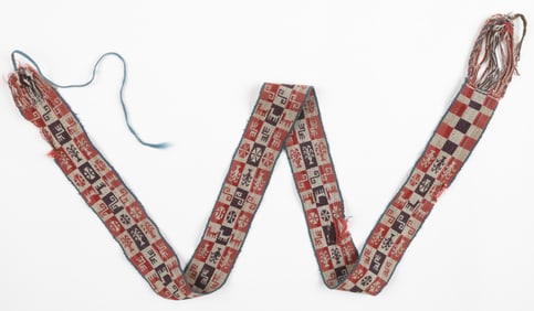 Aymara Woman's Huaka Ceremonial Belt, Dept. of Oruro, 18th C.