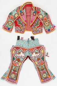Aymara Man's Ch'uta Dance Costume, Dept. of La Paz, Mid 20th C.